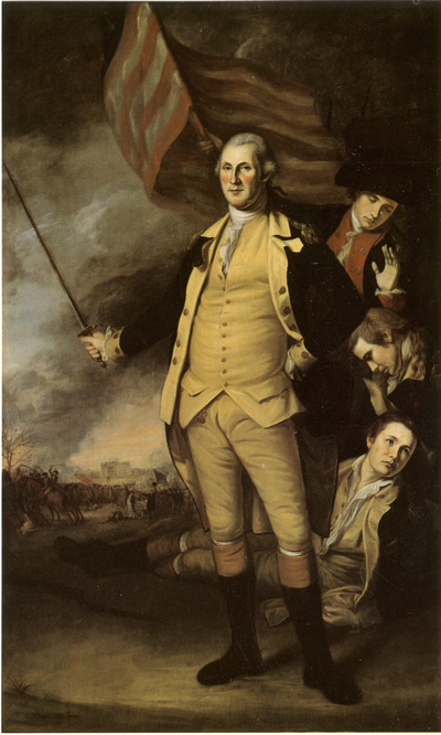 Washington at the Battle of Princeton, CW Peale